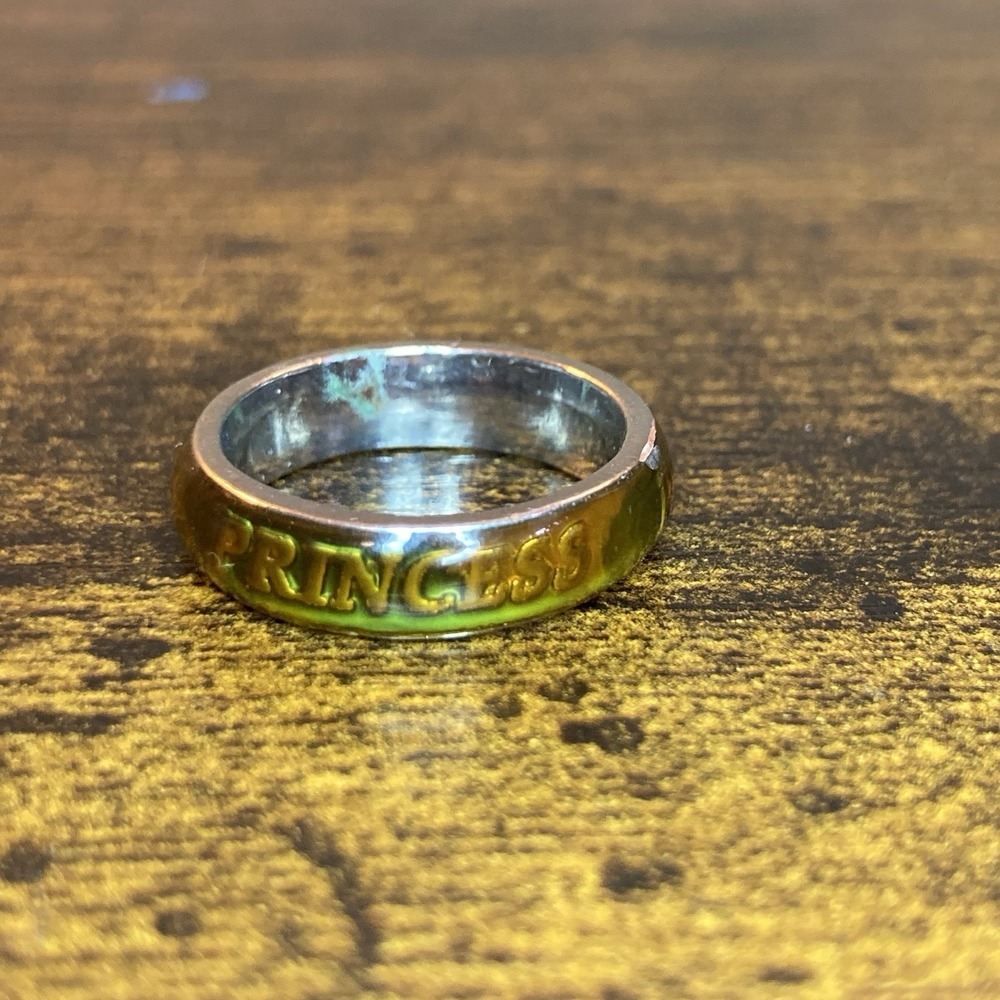 Princess Mood Ring Color Change Mystical Spiritual Novelty Sz‎ 7